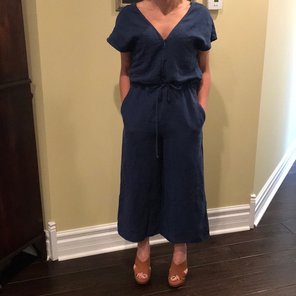 Cloth and Stone Linen Jumpsuit - Picture 2 of 6